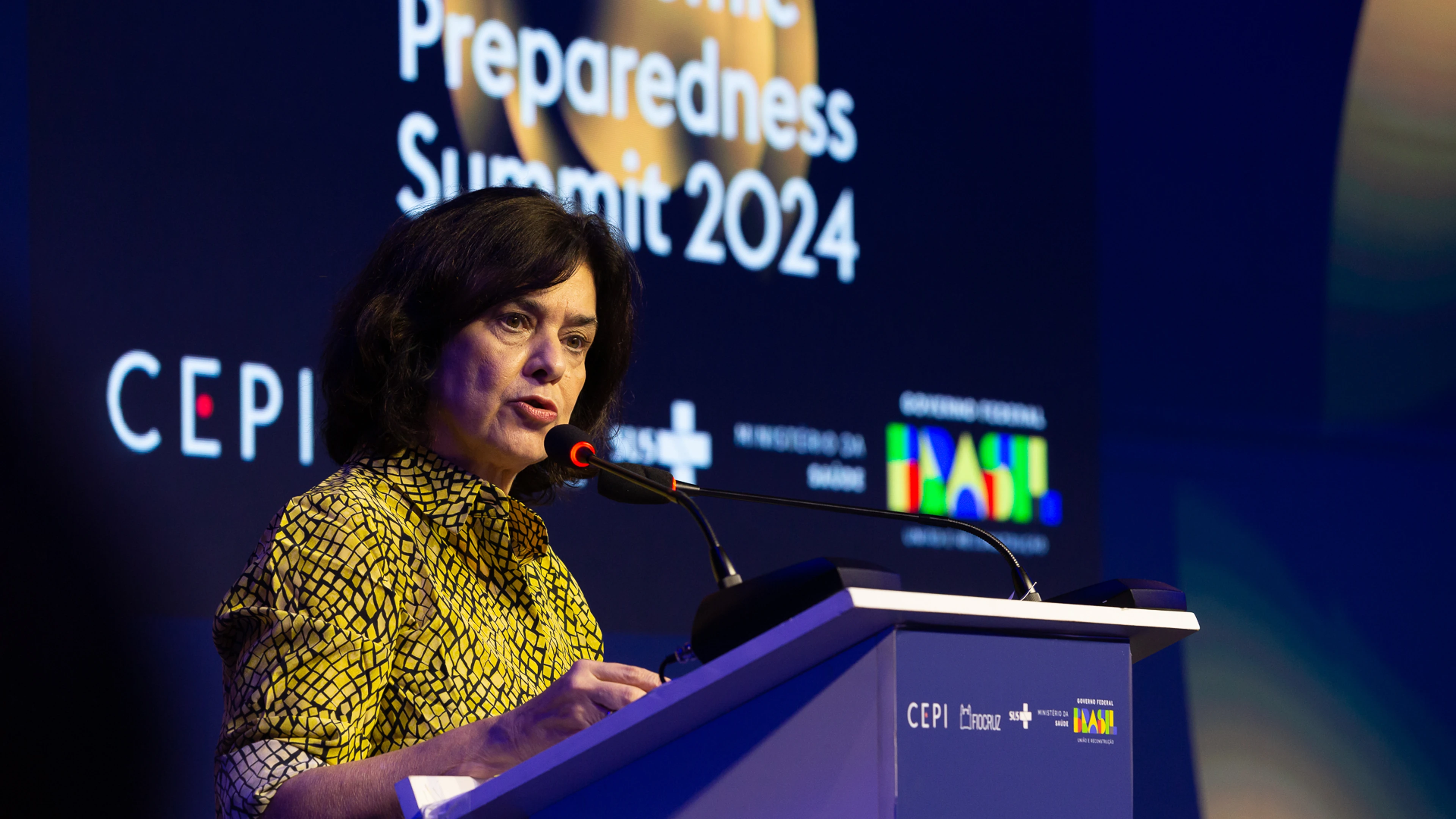 Dr Nísia Trindade Lima, Minister of Health, Brazil